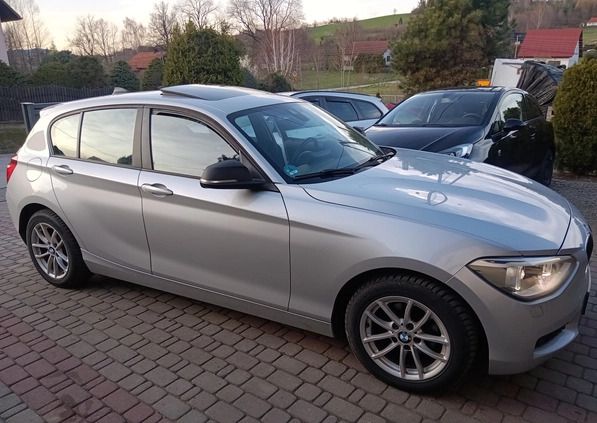 BMW Seria 1 cena 38700 przebieg: 187800, rok produkcji 2013 z Łasin małe 781